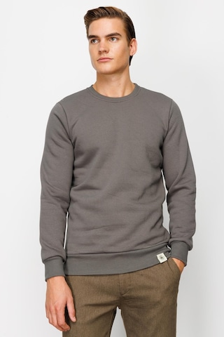 Igs İgs Erkek Koyu Gri Standart Bisiklet Yaka Sweatshirt Koyu Gri