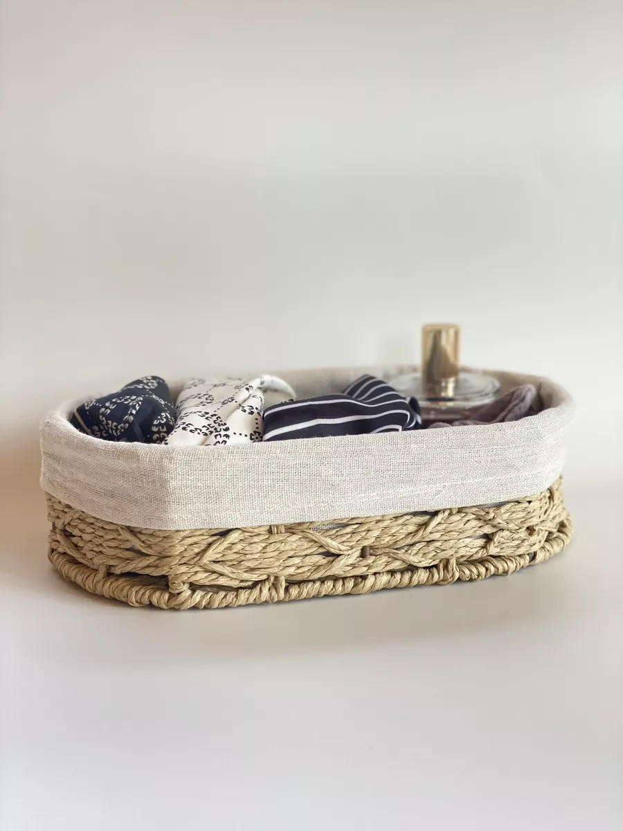 Kulıko Home Örgü Küçük Saklama Sepeti 166098205 Bej