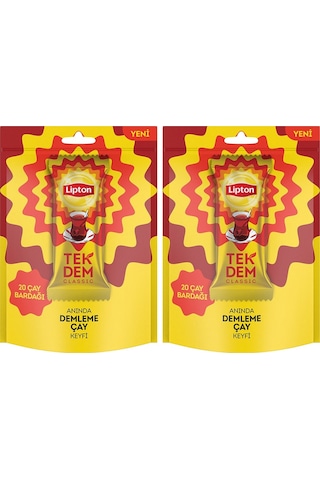 Lipton Anında Çay Tek Dem Klasik 2 x 10'lu