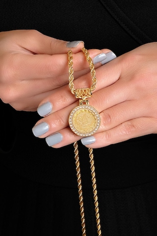 Ena Tuğralı Halat Kolye