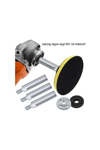 Pazly Taşlama Makinesi Uzatma Şaftı - Dar Alanlar İçin Pratik 80mm/75mm Çelik Çubuk