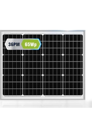 Teknovasyon Arge 65 W Monokristal Güneş Paneli Solar Panel Mono