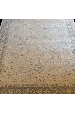 Sanat Halı Lagos 4100 A.gri Klasik Salon Halısı Renkli
