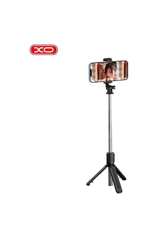 Ss09 Bluetooth Kumandalı Tripod Selfie Çubuğu - Uzaktan Kumandalı Taşınabilir Telefon Standı