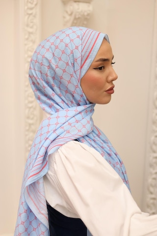 Silk Home Olinda Şal - 49005 - 08 Mavi Mercan - Mavi 05