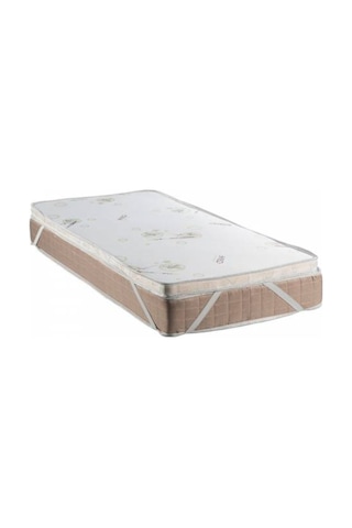 Hugoyimalat Hugoy 200X200 Bambu Yatak Pedi Kuştüyü Sünger Yatak Şilte 200*200