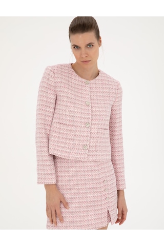 Pierre Cardin Kadın Pembe Ceket 50282077-vr041 Pembe