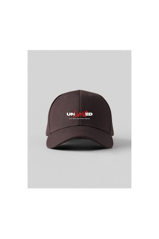 Caxis Unlimited Unisex Model Ayarlanabilir Cırtlı Spor Şapka Orijinal Cap Kahverengi