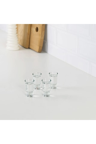 Ikea Fıgurera Shot Bardağı 25 Ml Şeffaf
