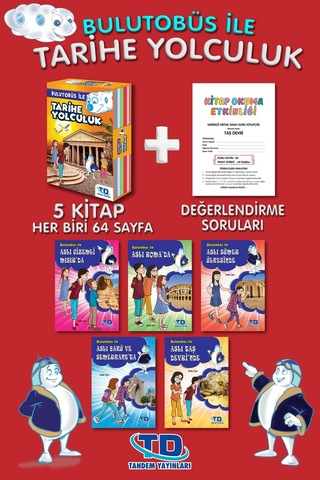Bulutobüs İle Tarihe Yolculuk 5 Kitap Takım