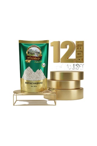 Aluçdağı Beyaz Haşhaş 12x100 Gr