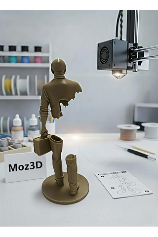 Modern Tasarımlı Figür Stilize İş Adamı Koleksiyon Parçası Diğer