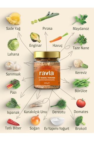 Ravla 17 Sebzeli Tarhana - 200 G