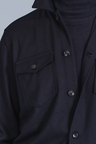 Lufian Cameron Erkek Basic Gömlek Slim Fit Lacivert Lacivert 112010655100200 Lacivert