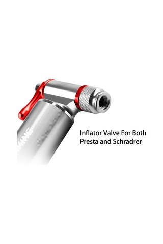 Folinda Bisiklet İçin Co2 Hızlı Şişirici, Aluminyum Malzeme, Taşınabilir Montajlı, Dağ Bisikleti Ve Yol Bisikletleri İçin Uygun Çok Renkli