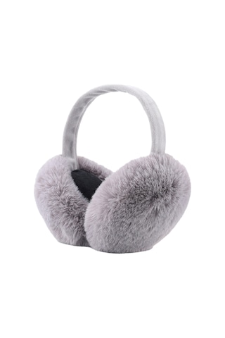 Springsun Kadınlar İçin Yumuşak Ve Sıcak Katlanabilir Kulaklık - Kış Sporlarına Uygun Gri