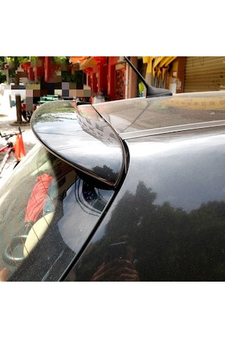 Peugeot 307 Spoiler, Abs Plastik Piano Black Parlak Siyah Spoyler