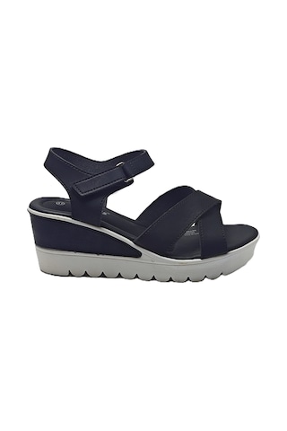 Cem Pekşen Polris Siyah Yüksek Topuklu Comfort Sandalet