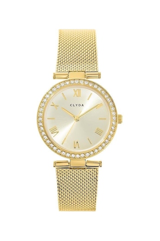 Clyda Cla805ddd Kadın Kol Saati Altın