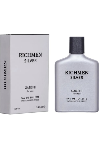 Gabrini Richmen Silver Erkek Parfüm EDT 100 ML