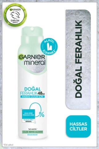 5'li Mineral Doğal Ferahlık Sprey Deodorant Seti