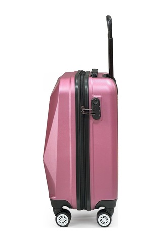 Polo&sky Elmas Model Gül Kurusu Renk Kabin Boy Valiz Gülkurusu