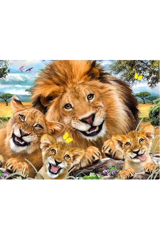 Prime 3d - Aslan Pelüş Ve Selfie 48 Parça Puzzle 15803