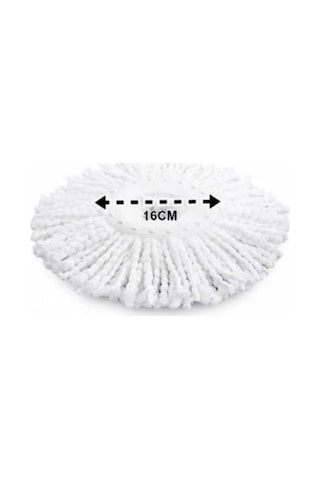 Motek Mop Microfiber Yedek Püskül Yedek Başlık 5'li
