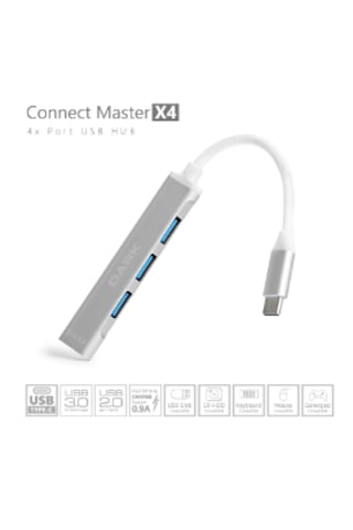Dark Dk Ac Usb310C Connect Master X4 Usb Type C To 3 Port Usb 2.0