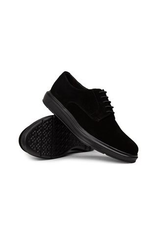 Deery Erkek Hakiki Süet Siyah Comfort Günlük Ayakkabı - 01932msyhp03 Siyah