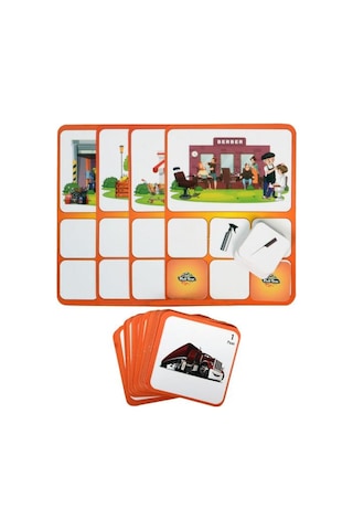 +3 Yaş Taşıtlar Hafıza Oyunu (moli Toys)