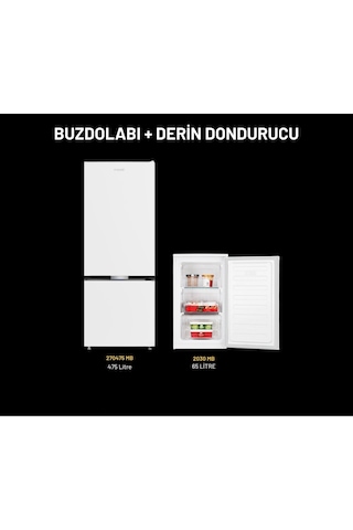 Arçelik 270475 MB - 2030 MB Beyaz Eşya Seti