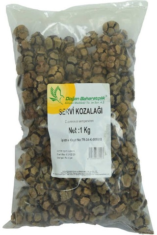 Selvi Kozalağı Doğal 1000 Gr Paket