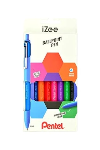 1.0 Mm Yağ Bazlı Mekanizmalı Roller Kalem - İzee - 8&apos Li Blister A-b-c-d-f-p-s-v