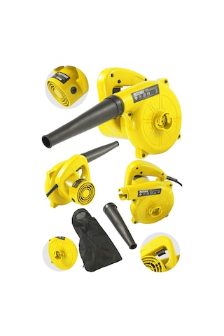 Steiner 3000 W Hava Kompresörü Elektrikli Devir Ayarlı Hava Üfleme Makinesi Sarı