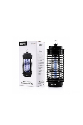 4w - Siyah Kokusuz Taşınabilir Led Mavi Işıklı Sinek Öldürücü S24 Pro 5250