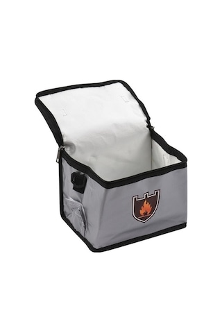 Trendooze Güvenli Lıpo Pil Depolama Çantası - Model: Güvenli Lp Gri