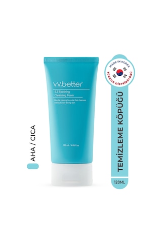 Vvbetter Cleansing Foam 5.5 Soothing Yüz Temizleme Jeli 120 ML