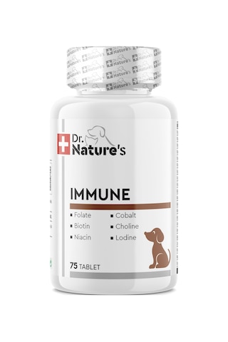 Dr. Nature's Immune Multivitamin Köpek Besin Takviyesi 75 Tablet