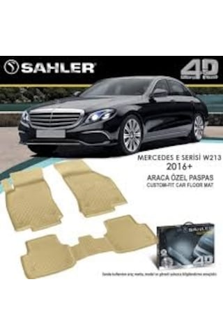 Mercedes E Serisi W213 E200 E200D Havuzlu Paspas Bej Renk