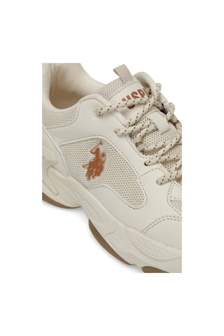 U.s. Polo Assn. Maybe Wmn 5fx Kadın Sneaker Bej