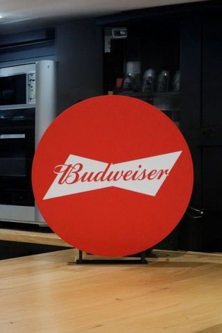 Budweiser Tasarımlı Gece Lambası Çok Renkli