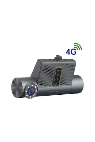 Techsmart Dahili 2 Kameralı 4g + H265 Mobil Araç Kamera Tch-bk6mzh-2ch-4g