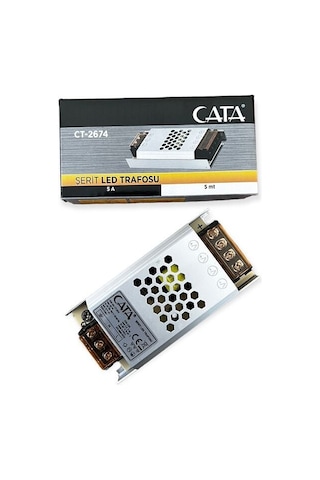 Cata 5 Amper Ultra Slim Serit Led Trafosu Ct-2674