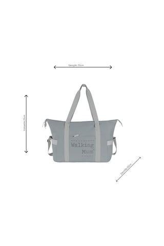 Walking Mum Eco Mum Xl Bebek Bakım Seyahat Çantası Cloud Açık Gri