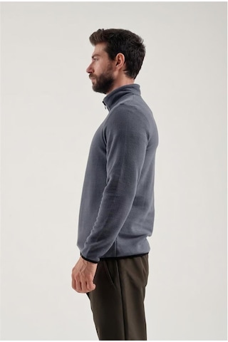 Exuma Yarım Fermuarlı Polar 2312001-grey