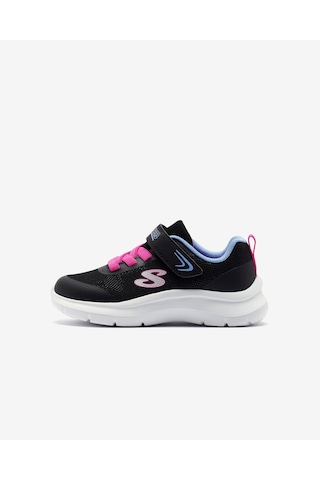 Skechers Skech Fast Küçük Kız Çocuk Siyah Spor Ayakkabı 303168n Bkmt Siyah