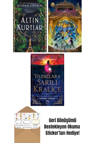 Altın Kurtlar + Aru Shah Ve Altın Şehir + Yıldızlara Sarılı Kraliçe