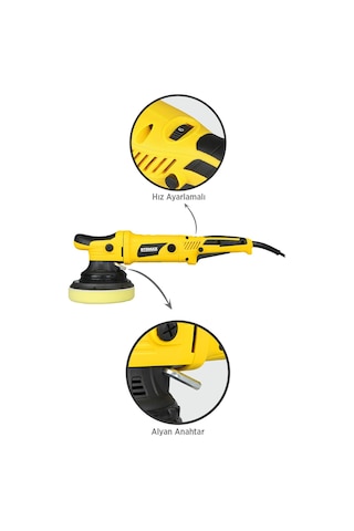 RTRMAX RTM1450 Orbital Polisaj Makinası 720 W 150 mm
