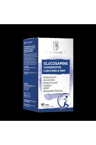 Naturalnest Glucosamine Chondroitin Curcumin & Msm Tablet 4 Adet